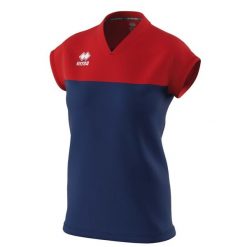 T-Shirt Errea Bessy Koszulka Krótki Rękaw Ad Damskie. Czerwone bluzki sportowe damskie ERREA, m, bez wzorów, z materiału, bez ramiączek. Za 204.99 zł.