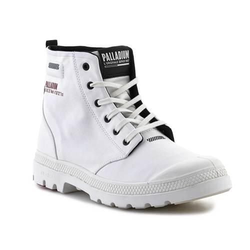 Buty do chodzenia damskie Palladium Pampa Lite. Białe obuwie trekkingowe damskie Palladium. Za 538.00 zł.