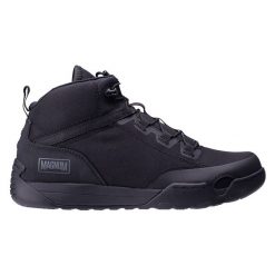 Buty outdoorowe męskie Magnum Mars Mid - czarne, Rozmiar buta 42. Czarne buty trekkingowe męskie MAGNUM, z gumy, bez zapięcia. Za 379.99 zł.