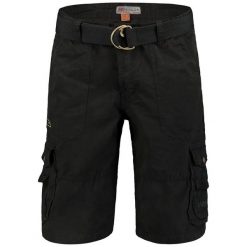 Bermudy Geographical Norway PEROU BLACK DB MEN 063 czarny męska. Czarne szorty sportowe męskie Geographical Norway, m, trekkingowe. Za 149.00 zł.