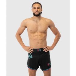Krótka MMA Metal Boxe Miami Vice. Czarne szorty sportowe męskie METAL BOXE, l, na fitness i siłownię. Za 197.50 zł.