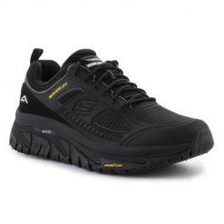 Buty do chodzenia męskie Skechers Arch Fit Road Walker. Czarne buty sportowe na co dzień męskie Skechers, z materiału, bez zapięcia, trekkingowe. Za 464.00 zł.