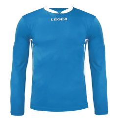 Męska Koszulka Biegowa Dusseldorf ML Długie Rękawy Błękitno-Biała. Białe koszulki męskie z długim rękawem Legea, m, z poliesteru, bez ramiączek, do biegania. W wyprzedaży za 48.00 zł.