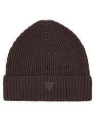 Guess Czapka V6BZ08 Z1715 Brązowy ciemny. Brązowe czapki zimowe damskie Guess, z wiskozy. Za 154.99 zł.