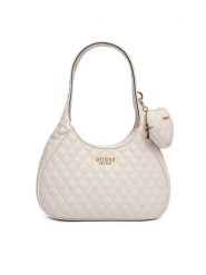 Guess Torebka Atabey HWQG98 94010 Écru. Torebki klasyczne damskie Guess, z aplikacjami, ze skóry, bez dodatków. Za 639.99 zł.