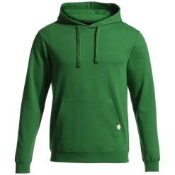 Bluza dresowa sportowa męska Combi Hoodie. Zielone bluzy bez kaptura męskie Joma, bez wzorów, z bawełny, sportowe, bez kołnierzyka, bez ramiączek. Za 109.99 zł.