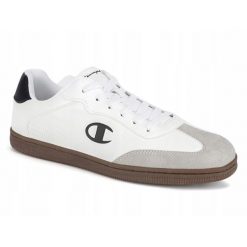 BUTY męskie CHAMPION PRESTIGE S22330-WW001 sportowe białe na co dzień 42,5. Białe buty sportowe na co dzień męskie CHAMPION, z materiału, bez zapięcia. Za 241.66 zł.