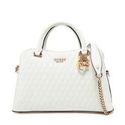 Torebka Guess. Białe torebki klasyczne damskie Guess, z aplikacjami, bez dodatków. Za 479.99 zł.