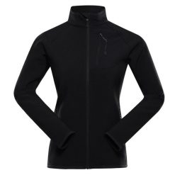 Bluza damska turystyczna szybkoschnąca Alpine Pro Morwa. Czarne bluzy bez kaptura damskie Alpine Pro. W wyprzedaży za 299.00 zł.
