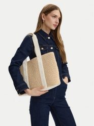 HUGO Torebka 50563016 Biały. Białe torebki klasyczne damskie Hugo, bez wzorów, ze skóry, bez dodatków. Za 899.99 zł.