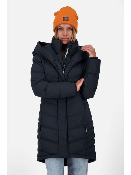 Alife and kickin Parka "AngelaAK" w kolorze granatowym rozmiar: L. Niebieskie parki damskie Alife and Kickin, l, bez wzorów. Za 348.08 zł.