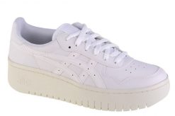Buty sportowe Sneakersy damskie, ASICS Japan S PF. Białe buty sportowe na co dzień damskie Asics, bez wzorów, z materiału, trekkingowe. Za 370.00 zł.