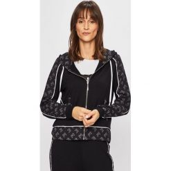 Liu Jo - Bluza. Czarne bluzy z kapturem damskie Liu Jo, s, z bawełny. W wyprzedaży za 399.90 zł.