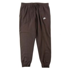 Second life - Spodnie dresowe męskie Nike brązowe - Jak nowy. Brązowe spodnie sportowe męskie Nike, z dresówki. Za 127.76 zł.