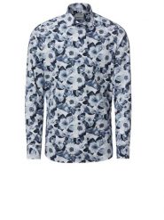 Olymp Level Five Koszula Mężczyźni Slim Fit Bawełna niebieski|biały, 41. Białe koszule męskie Olymp Level Five, m, bez wzorów, z bawełny, bez kołnierzyka, bez ramiączek. Za 399.95 zł.