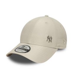 Czapka z daszkiem New Era New York Yankees Nos Flawless 9FORTY. Brązowe czapki męskie New Era, bez wzorów, casualowe. Za 166.50 zł.