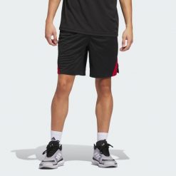 Szorty Legends 3-Stripes Basketball. Białe szorty męskie Adidas, xl, z dzianiny, do koszykówki. Za 109.00 zł.