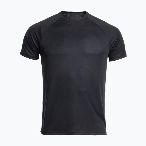 Koszulka do biegania męska Joma R-Night Iconic. Czarne t-shirty sportowe męskie Joma, na lato, m, z materiału, bez ramiączek, do biegania. Za 129.99 zł.