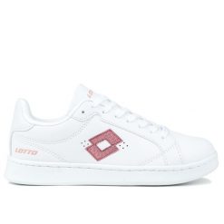 Buty damskie sportowe trampki Lotto JAMBOL. Białe trampki i tenisówki damskie Lotto, bez wzorów. Za 139.00 zł.