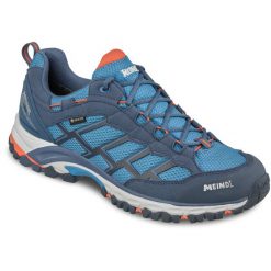 Buty sportowe męskie MEINDL Caribe GTX z membraną Gore-Tex. Niebieskie buty sportowe na co dzień męskie MEINDL, z gore-texu, bez zapięcia, wspinaczkowe, gore-tex. Za 849.90 zł.