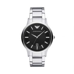 Zegarek Emporio Armani. Szare zegarki męskie Emporio Armani, srebrne. Za 1,099.00 zł.