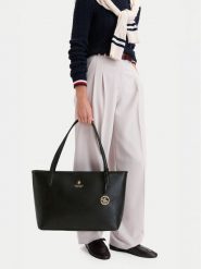 Beverly Hills Polo Club Torebka CEO-BHPC-L-013-10 Czarny. Czarne torebki klasyczne damskie Beverly Hills Polo Club, bez wzorów, ze skóry, bez dodatków. Za 219.99 zł.