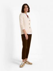 BRAX spodnie sztruksowe - Mara S Kobiety brązowy, 42. Brązowe spodnie materiałowe damskie Brax, bez wzorów, z syntetyku, eleganckie. Za 329.95 zł.