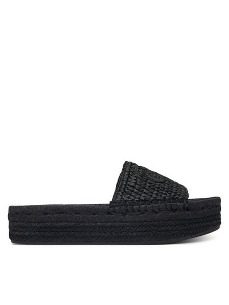 Calvin Klein Espadryle Ebeth HW0HW02895 Czarny. Czarne espadryle damskie CALVIN KLEIN, bez wzorów, z syntetyku, bez obcasa. Za 449.99 zł.