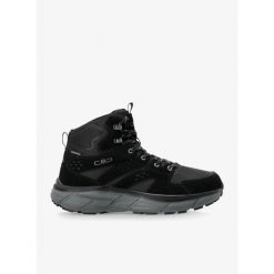 Buty turystyczne męskie wysokie CMP Kamsel Mid WP. Czarne buty trekkingowe męskie CMP, bez zapięcia, trekkingowe. Za 324.99 zł.