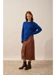 Just Cashmere Kaszmirowy sweter "Jospe" w kolorze niebieskim rozmiar: L. Niebieskie swetry klasyczne damskie Just Cashmere, l, z kaszmiru, bez kołnierzyka. Za 369.99 zł.