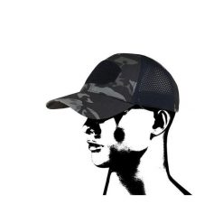 Czapka baseballowa Mesh CMG. Czarne czapki męskie CMP, bez wzorów, z meshu, sportowe. Za 50.99 zł.