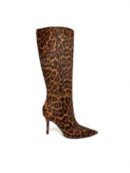 Guess Kozaki FLFGSS LEA11 Brązowy. Brązowe kozaki damskie Guess, ze skóry, bez obcasa, na szpilce. Za 1,259.00 zł.