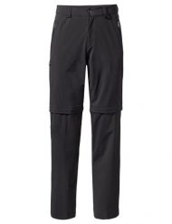 Spodnie turystyczne Vaude Farley Stretch ZO Pants II. Czarne szorty męskie Vaude, bez wzorów, z elastanu. Za 472.99 zł.