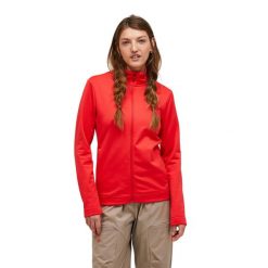 Bluza Peak Performance damska Rider Tech Zip Jacket czerwona - M. Czerwone bluzy bez kaptura damskie Peak Performance, m. W wyprzedaży za 569.00 zł.
