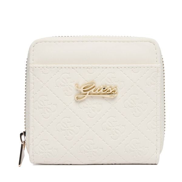 Portfel Guess. Białe portfele damskie Guess, z aplikacjami. Za 174.99 zł.