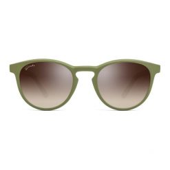 Okrągłe miejskie okulary przeciwsłoneczne Lifestyle Siroko Waimea. Zielone okulary przeciwsłoneczne damskie SIROKO, z materiału, okrągłe. Za 169.00 zł.