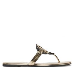 Japonki Tory Burch. Żółte klapki damskie Tory Burch, bez wzorów, bez obcasa. Za 1,099.00 zł.