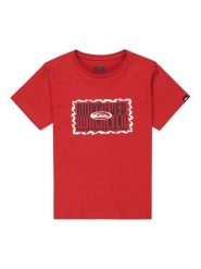 Quiksilver T-Shirt Ev Gotam Foam EQKZT03568 Czerwony Regular Fit. Czerwone t-shirty chłopięce Quiksilver, bez wzorów, z bawełny, bez ramiączek. Za 79.99 zł.