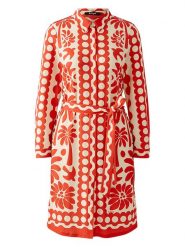 Miss Lagotte Sukienka w kolorze pomarańczowo-kremowym rozmiar: 46. Pomarańczowe sukienki damskie Miss Lagotte, na co dzień, bez wzorów, z tkaniny, bez kołnierzyka, bez ramiączek, midi, proste. Za 173.99 zł.