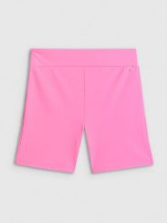 4F Legginsy krótkie dzianinowe damskie - różowe S. Czerwone legginsy damskie 4f, na lato, s, bez wzorów, z dzianiny. Za 69.99 zł.