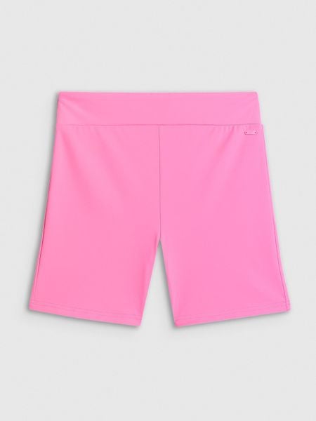 4F Legginsy krótkie dzianinowe damskie - różowe S. Czerwone legginsy damskie 4f, na lato, s, bez wzorów, z dzianiny. Za 69.99 zł.