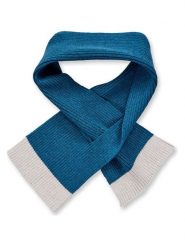 Sense Organics Szal dzianinowy "Frana" w kolorze morskim rozmiar: onesize. Niebieskie szaliki dziecięce Sense Organics, z bawełny, bez ramiączek. Za 74.11 zł.