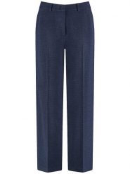 Gerry Weber Spodnie w kolorze granatowym rozmiar: 34. Niebieskie spodnie materiałowe damskie Gerry Weber, bez wzorów, z materiału. Za 210.81 zł.
