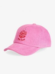 Czapka z daszkiem damska Rip Curl Icons Of Surf Cap. Czerwone czapki z daszkiem damskie Rip Curl, bez wzorów, z bawełny. Za 109.99 zł.