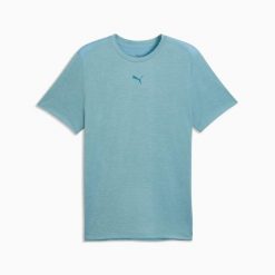 Koszulka treningowa męska Puma CLOUDSPUN niebieska 52759346 r XL. Niebieskie t-shirty sportowe męskie Puma, l, z elastanu, bez ramiączek, na fitness i siłownię. Za 134.44 zł.