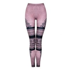 Legginsy sportowe damskie DEEP TRIP Mdina. Legginsy damskie DEEP TRIP, l, bez wzorów, z elastanu, z podwyższonym stanem, na fitness i siłownię. Za 179.00 zł.