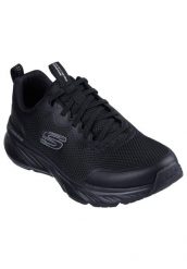 Buty sportowe męskie Skechers Edgeride Rekze. Czarne buty sportowe na co dzień męskie Skechers, na zimę, z materiału, bez zapięcia, trekkingowe. Za 490.00 zł.