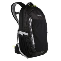 Plecak turystyczny 30L unisex Regatta Britedale LED. Czarne plecaki damskie Regatta, bez wzorów, z tkaniny, biznesowe. Za 275.49 zł.