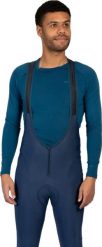 Legginsy na ramiączkach Endura FS260-Pro Thermo II. Niebieskie szorty męskie ENDURA, na jesień, bez wzorów, z materiału, wizytowe. Za 419.99 zł.