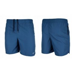 Spodenki szorty kąpielowe męskie Nike 7 Volley. Niebieskie kąpielówki męskie Nike, m, bez wzorów. Za 137.00 zł.